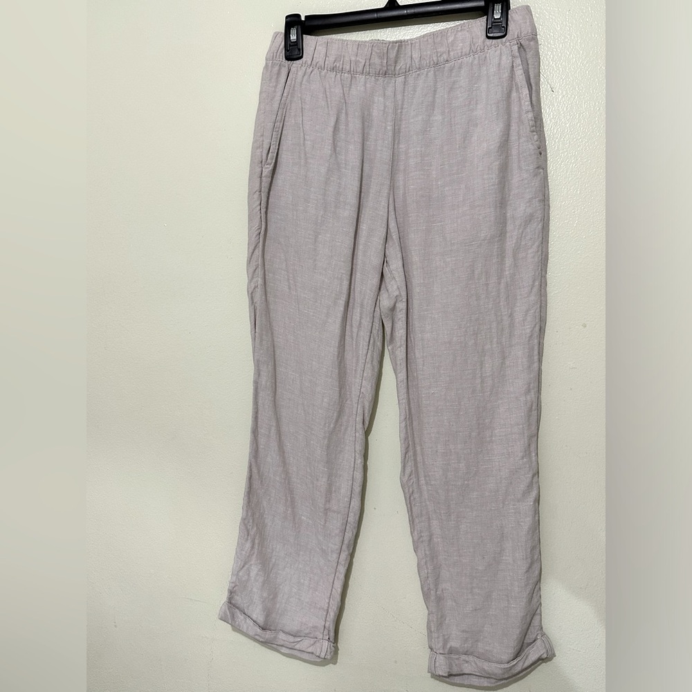 Tahari 100% Linen pants